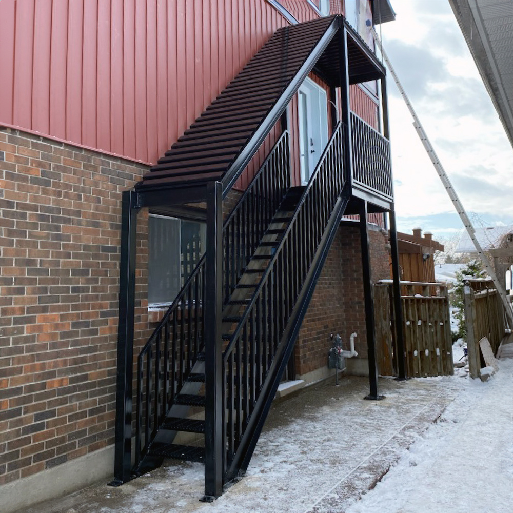 Steel Warehouse Stairs